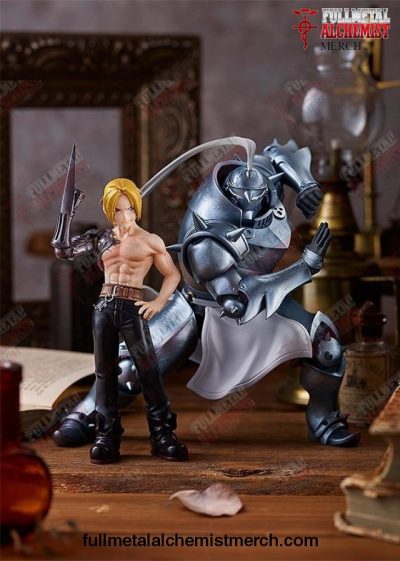 100% Original Gsc Fullmetal Alchemist Brotherhood: Edward Elric & Alphonse Figure